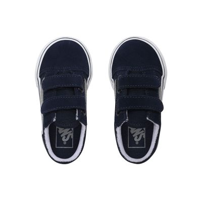 Vans Old Skool V - Çocuk Spor Ayakkabı (Mavi Koyu Gri)